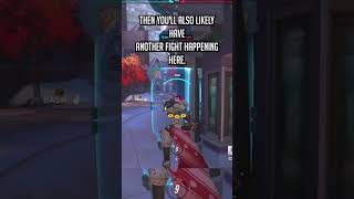 Overwatch 2 Brigitte New Queen Street Positioning Part 1 overwatch2 brigitte tips [upl. by Apurk698]