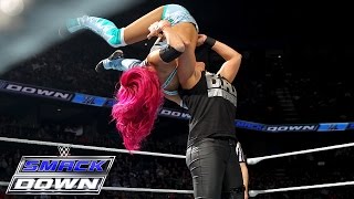 Sasha Banks vs Tamina SmackDown 18 Februar 2016 [upl. by Aicyle]