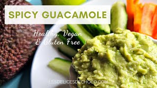 Spicy Guacamole recipe so tasty [upl. by Ecitnerp]