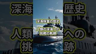 深海探査の歴史：人類の深海への挑戦の軌跡 深海 科学 歴史 [upl. by Gloria]