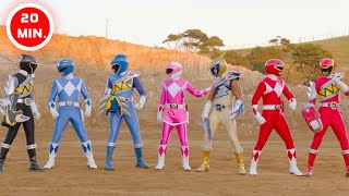 TODOS los equipos de los Rangers Ups  Power Rangers Dino Charge Beast Morphers Super Ninja Steel [upl. by Nnaylloh]