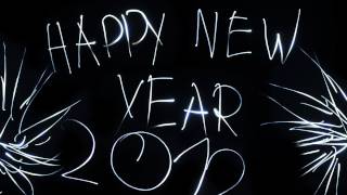 Happy New Year 2012 Light Graffiti [upl. by Mcgrody]