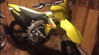 2017 Suzuki Rmz450 stock sound [upl. by Brittney215]