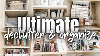 ULTIMATE DECLUTTER  ORGANIZE 2023  NEW HOME ORGANIZING MOTIVATION  DECLUTTERING  ORGANIZING TIPS [upl. by Lechner]