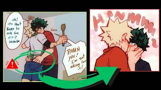 bakudeku  Dekus A Day in the Life of Our Couple Now Were Growing 💥❤️ english comic Dub [upl. by Jaal945]