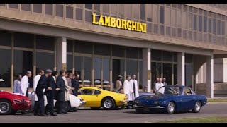 Ferrari vs Lamborghini Frank Grillo amp Gabriel Byrne  Lamborghini The Man Behind the Legend 2022 [upl. by Ennaus]