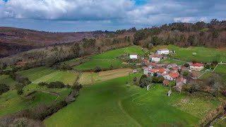 FERVENZAS E FREIXA DA CHAMOSA FORCAREI a vista de dron [upl. by Aicilak]