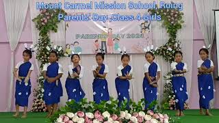 Mount Carmel Mission School Roing  Parents day 2024 Class 4 girls [upl. by Danzig]