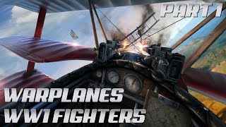 Warplanes VR  WW1 Fighters Gameplay on Oculus Quest 2 [upl. by Muldon]