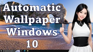 Enable Windows SpotlightAutomatic wallpaper for Windows 10 [upl. by Nasia]