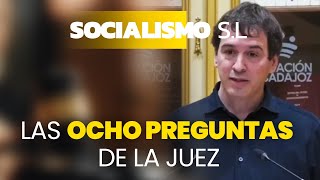 Las ocho preguntas de la juez que acorralan al hermano de Pedro Sánchez [upl. by Eigram]