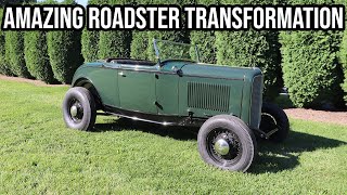 Hot Rodding A Restored 1932 Ford Roadster [upl. by Otrebtuc]