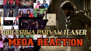 BHEESHMA PARVAM Official Teaser MEGA REACTION🔥  MAMMOOTTY  Anwar Rashid  Sushin Shyam [upl. by Rustie]