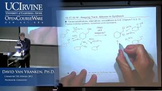 Organic Chemistry 51B Lecture 09 Alkynes Part 1 [upl. by Reeba]