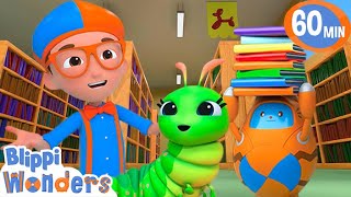 Blippi Loves the Library  Blippi Wonders Educational Videos for Kids [upl. by Kellda449]