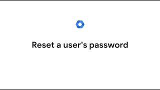 Reset a users password [upl. by Afital859]