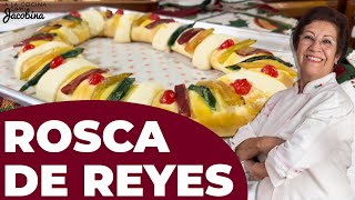 COMO HACER ROSCA DE RELLES RELLENA  ROSCA DE REYES CASERA  ROSCA DE REYES RELLENA [upl. by Browning956]