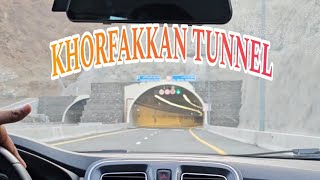 Exploring the new Tunnel in Khorfakkan RoadDriving from Dubai to FujairahUAE වල තියන උමන් මාර්ග [upl. by Atihana]