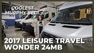 Pre Owned 2017 Leisure Travel Wonder 24MB  Fife WA  19636YG [upl. by Yrdua]