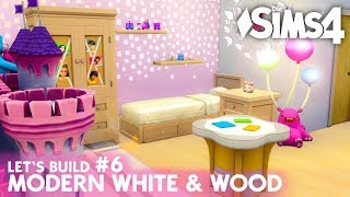 Die Sims 4 Haus bauen  Modern White amp Wood Villa 6  Lets Build deutsch [upl. by Hannie423]