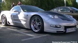 1000 HP Chevrolet Corvette C5 Supercharged  Brutal Crash [upl. by Yelhs46]