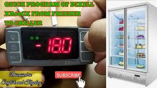 THE FASTEST PROGRAMMING OF DIXELL XR60CX FROM FREEZER TO CHILLER ENGLISHTAGALOG [upl. by Ajiram]