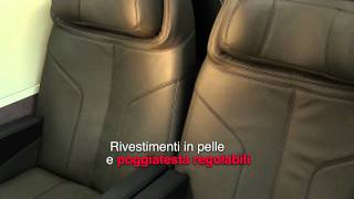 Nuovo Frecciarossa BUSINESS nuove poltrone in pelle [upl. by Aldous]