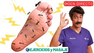 🔴 En solo 20 min aliviamos DOLOR de PIES 🦶👣🦶 VIDEO en DIRECTO 🔴 fisiolution [upl. by Ralyks]