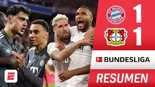 Bayern Munich y Bayer Leverkusen igualaron 11 en partido de infarto con MEGA GOLAZOS  Bundesliga [upl. by Assej836]