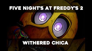 FNAF Five Nights at Freddys 2  Withered Chica  SpeedPaint [upl. by Nierman]