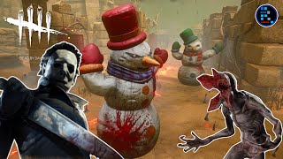 Hindi DBD  MICHAEL MYERS VS SNOW MAN BROS SURVIVAL [upl. by Ruthy]