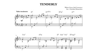 Tenderly  Piano [upl. by Hpeosj]