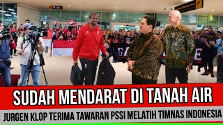 SE INDONESIA GEMPAR‼️ JURGEN KLOP BENERAN TIBA DI JAKARTA SIAP LATIH INDONESIA JUARAI AFF [upl. by Desdee]