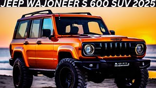 Jeep Wagoneer S 600 SUV 2025 ReviewInteriorExteriorFirst LookFeaturesPriceAj Car Point 2024 [upl. by Llenad]