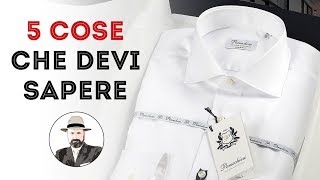 LA CAMICIA ELEGANTE 5 cose che devi sapere [upl. by Lacsap515]