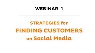 Strategies for Finding Customers on Social Media [upl. by Lerrehs]