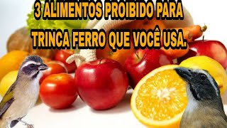 ALIMENTOS PERIGOSO PARA TRINCA FERRO QUE VOCÊ USA SEMPRE E NÃO SABIA [upl. by Aubrette]