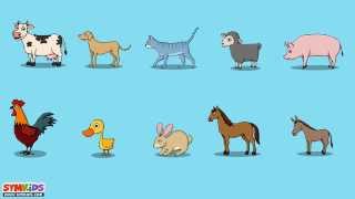 The Animal Sounds Song  Domestic Animals [upl. by Charity]