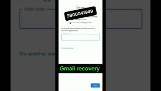 Gmail recovery problem 😭 contact now whatsapp9800041949 [upl. by Jahncke]