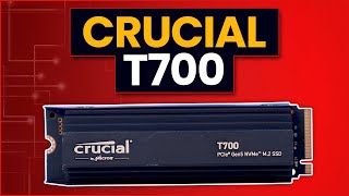 Crucial T700 PCIe Gen 5 NVMe SSD Review [upl. by Ahael]