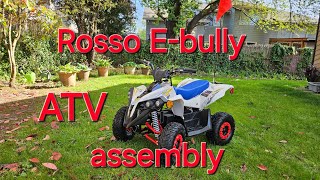 Rosso Ebully atv assembly [upl. by Neehsas901]