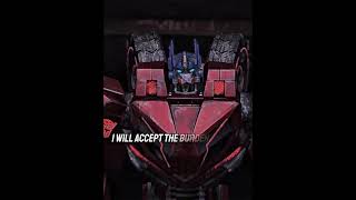 Optimus Prime quotThe Last Primequot  Interlinked Slowed  TFFC edit edits shorts [upl. by Abel]