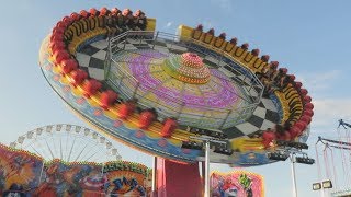 Feria de Murcia 2017  Atracciones de feria [upl. by Tager]