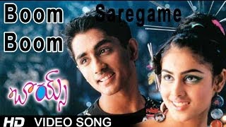 Boom Boom Full Video Song  Boys Movie  Siddharth  Bharath  Genelia  Thaman SS [upl. by Acissey848]