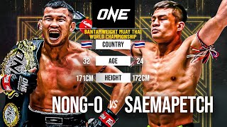 This MUAY THAI Fight Was LEGENDARY 🤯 NongO Gaiyanghadao vs Saemapetch Fairtex [upl. by Yornek]