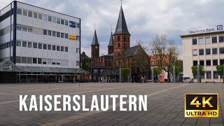 KAISERSLAUTERN 4K RheinlandPfalz Germany Walktour Radtour [upl. by Cele]