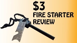 How to use a Fire starter  Survival gear [upl. by Norma27]