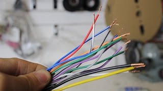 Wiring harness colours explained for a stereo The 12Volters [upl. by Haras430]