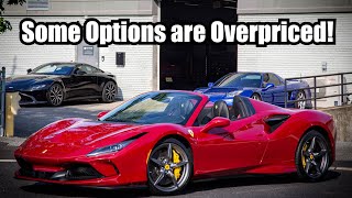 Breakdown of What The Options Cost on My New Ferrari [upl. by Ecikram]