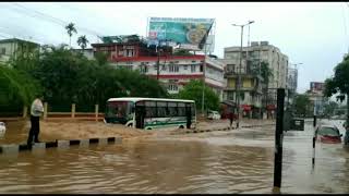 Guwahati chandmari flood2019 [upl. by Amadus]